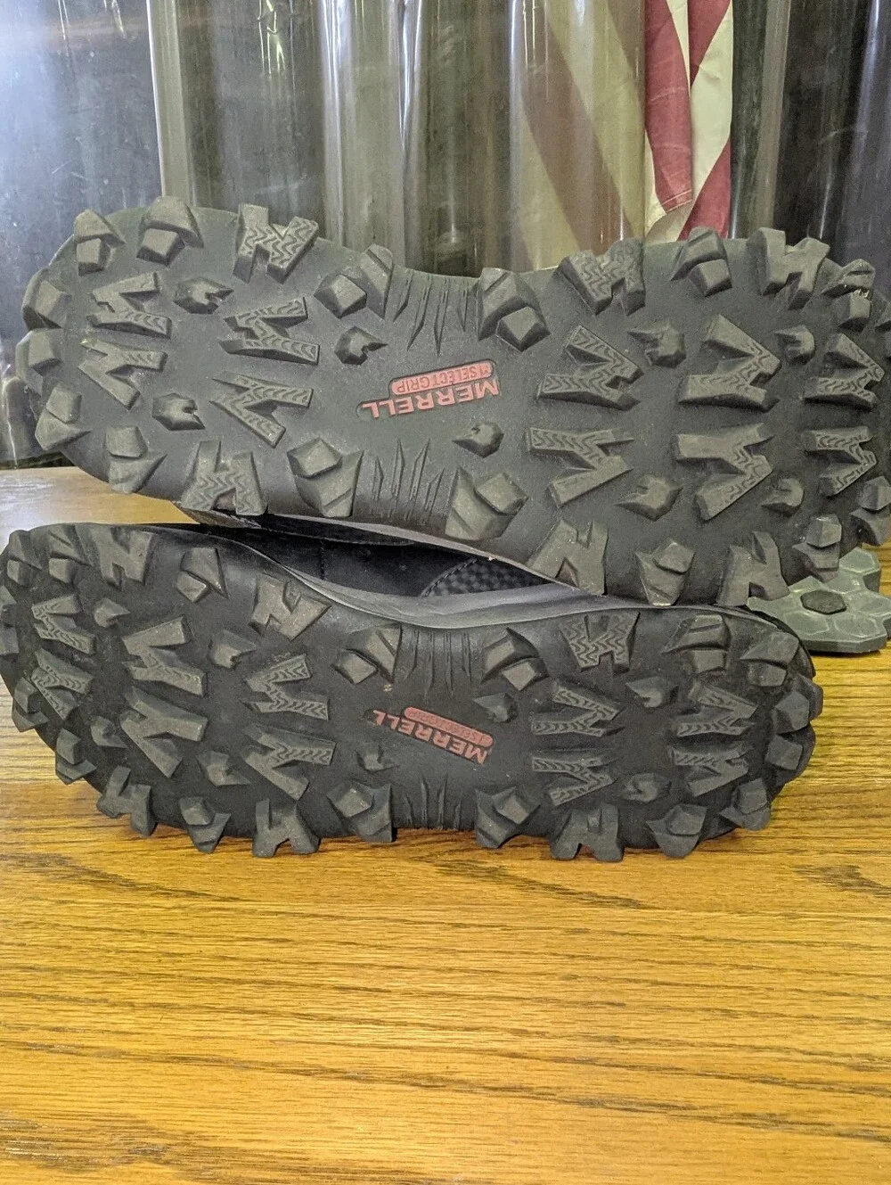 Merrell Men's Gray Waterproof Hiking Boots